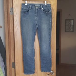 Womens Levi's Mid Rise Skinny Jeans 12